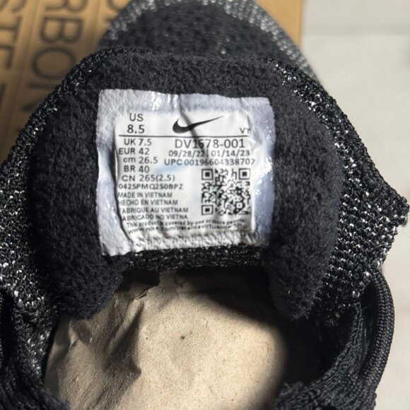 Nike Air VaporMax 2023 Flyknit Oreo Size 8.5 - | NWB - Picture 8 of 10